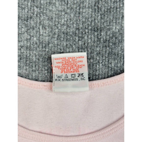 Harley-Davidson Womens Pink Tee XL Logo Fort Worth Made USA RK Stratman - Picture 4 of 16